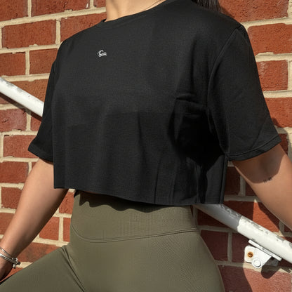 Essential Cropped Shirt