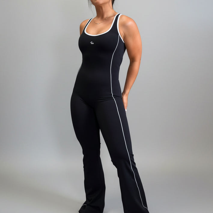 Flare Open Back Bodysuit