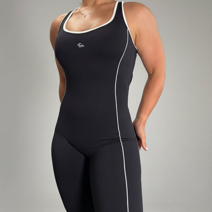Flare Open Back Bodysuit