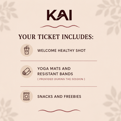 KAI WELLNESS SESION TICKET