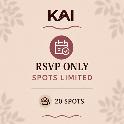 KAI WELLNESS SESION TICKET